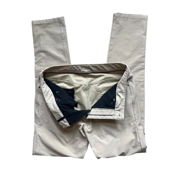 Lululemon Men's Size 31 ABC‎ Utilitech Beige Pants Gorpcore Athleisure Dadcore - Picture 8 of 16